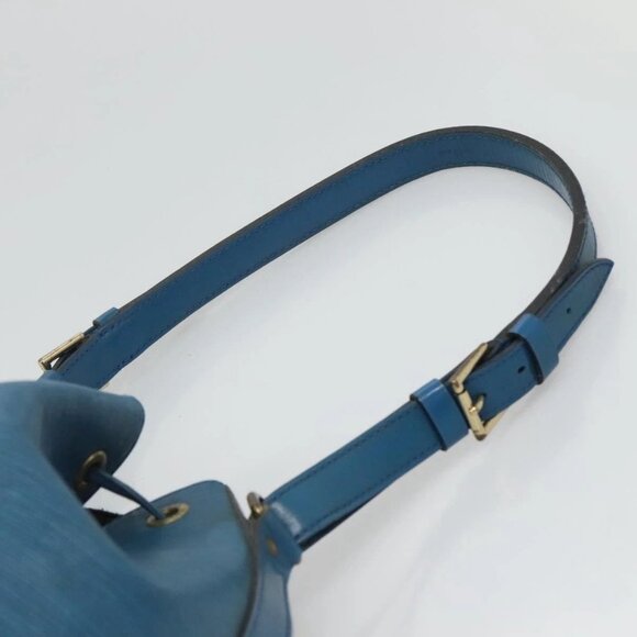 LOUIS VUITTON Epi Petit Noe Shoulder Bag Blue M44105 LV Auth bs27625 - Picture 9 of 16